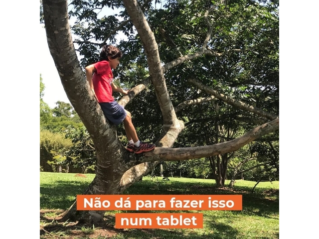 Mas  possvel numa praa ou num parque... ou deveria ser! 