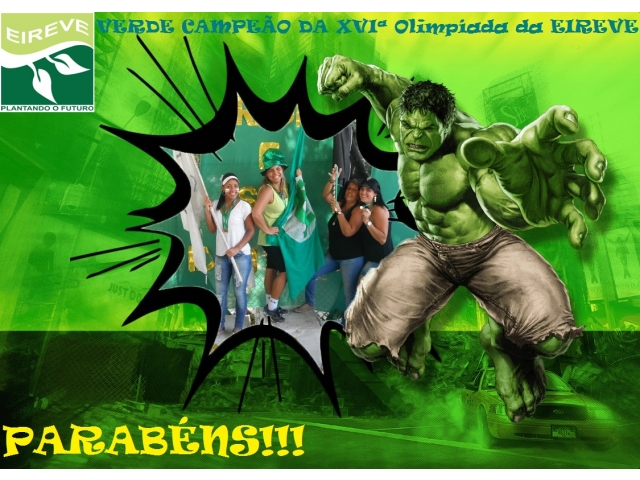 VERDE campeo da XVI Olimpada da EIREVE 2016